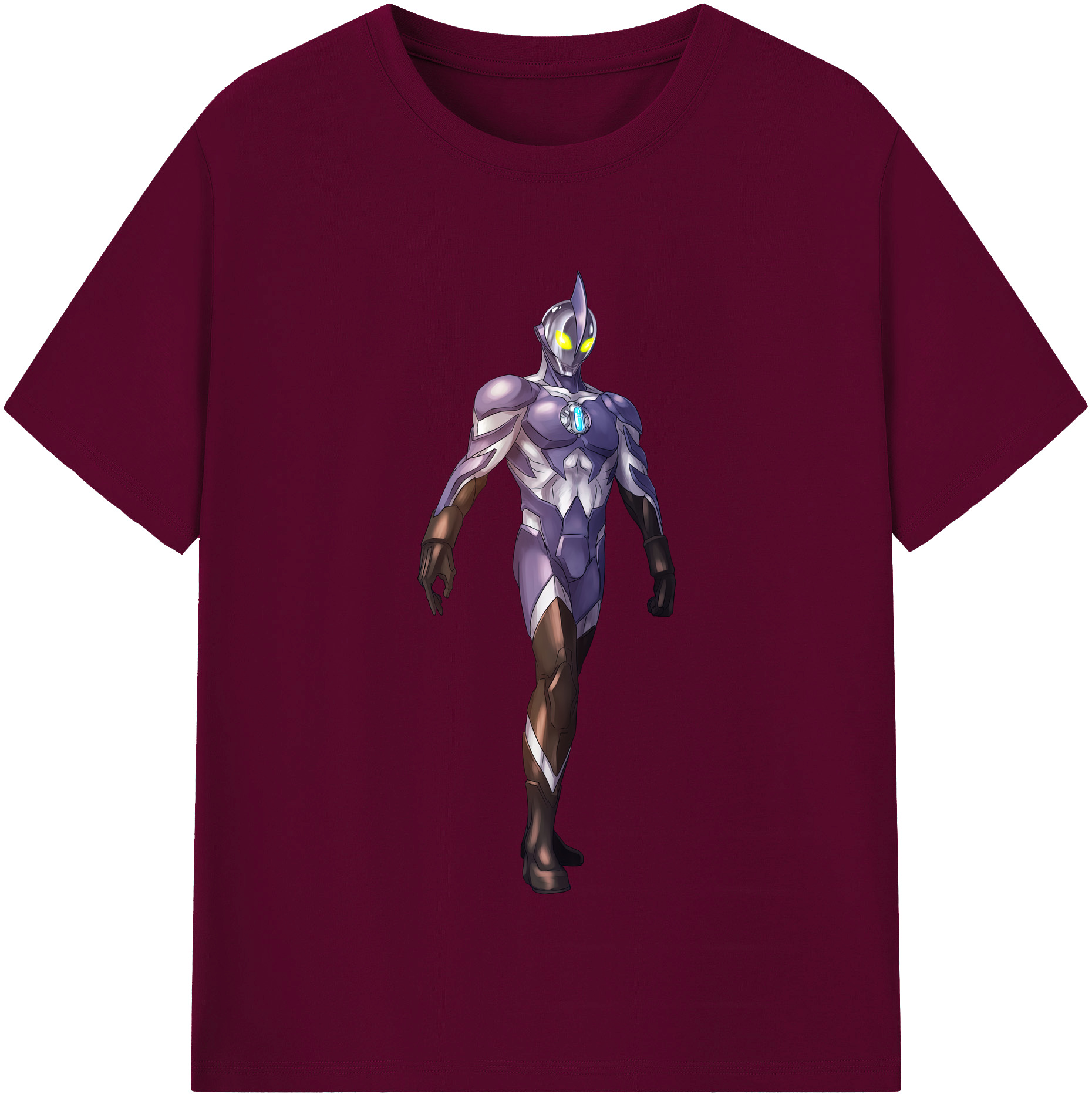 （画像用） ウルトラマン Ultraman レディースカジュアルプリントTシャツ（綿100％）